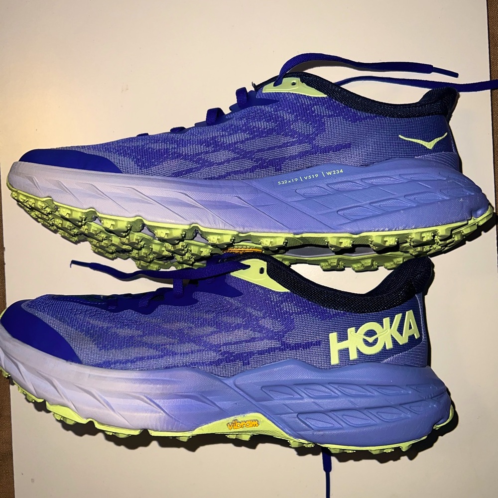 Lightly used Hoka shoes